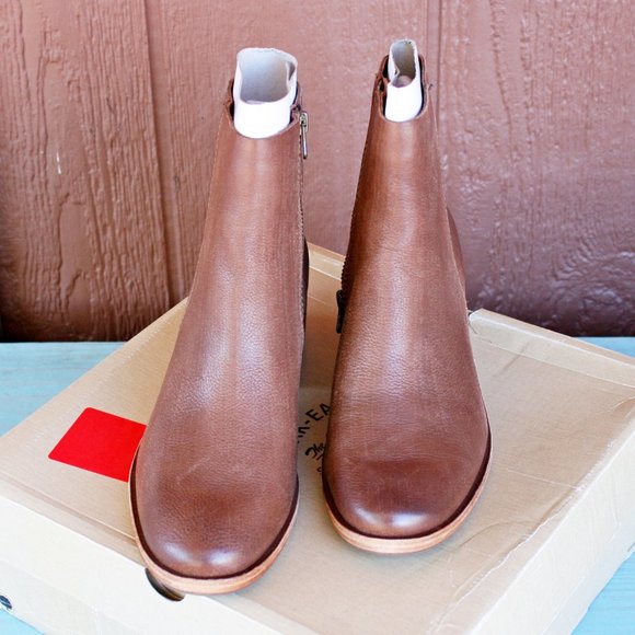 Kork-Ease Brown Ankle Boots - Picture 3 of 8